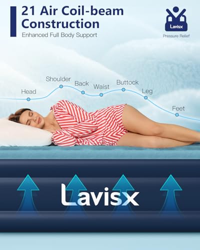 33% Off Twin Air Mattress with Built-in Pump - Quick Inflate