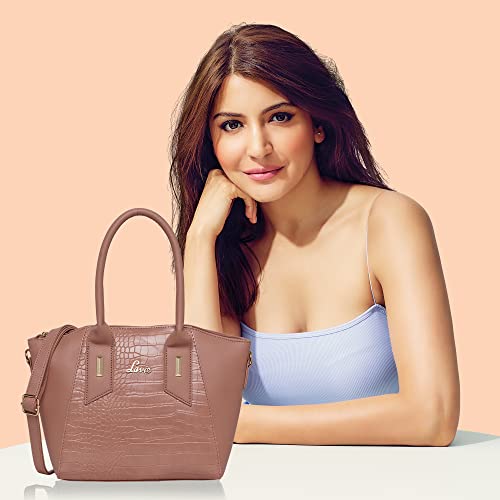 Lavie Women's Glossy Pammy Satchel Bag | Ladies Purse Handbag - Image 7