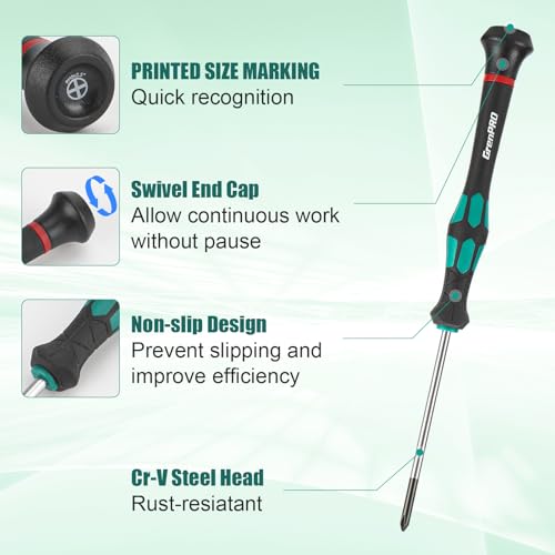 GRENPRO 10-Piece Precision Screwdriver Set