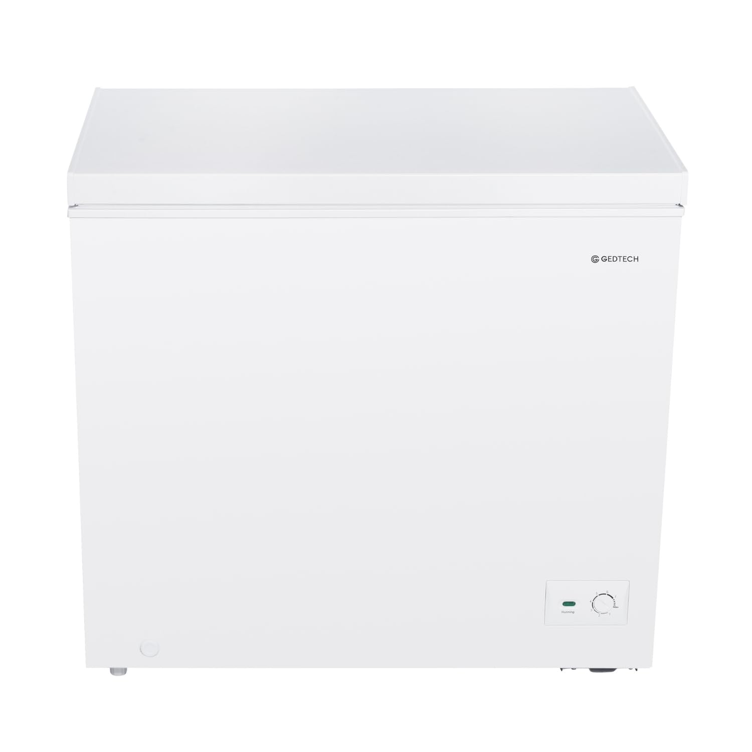GEDTECH Congélateur coffre 200L GCO200L - Pose Libre - Grande capacité de stockage - Silencieux - Blanc (200, Litres)