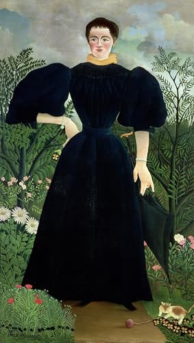 Impressions d'art mural Henri Rousseau tableau vintage de qualit&eacute; sup&eacute;rieure