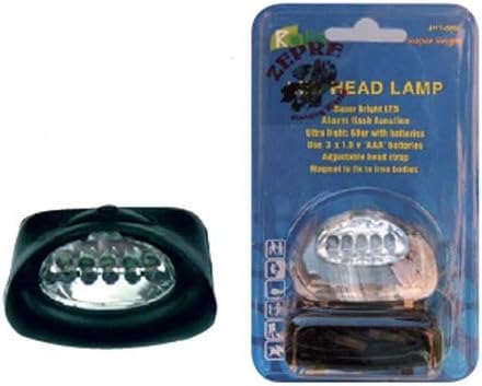 Zepre - Linterna de 5 LED, Color Negro y Camuflaje