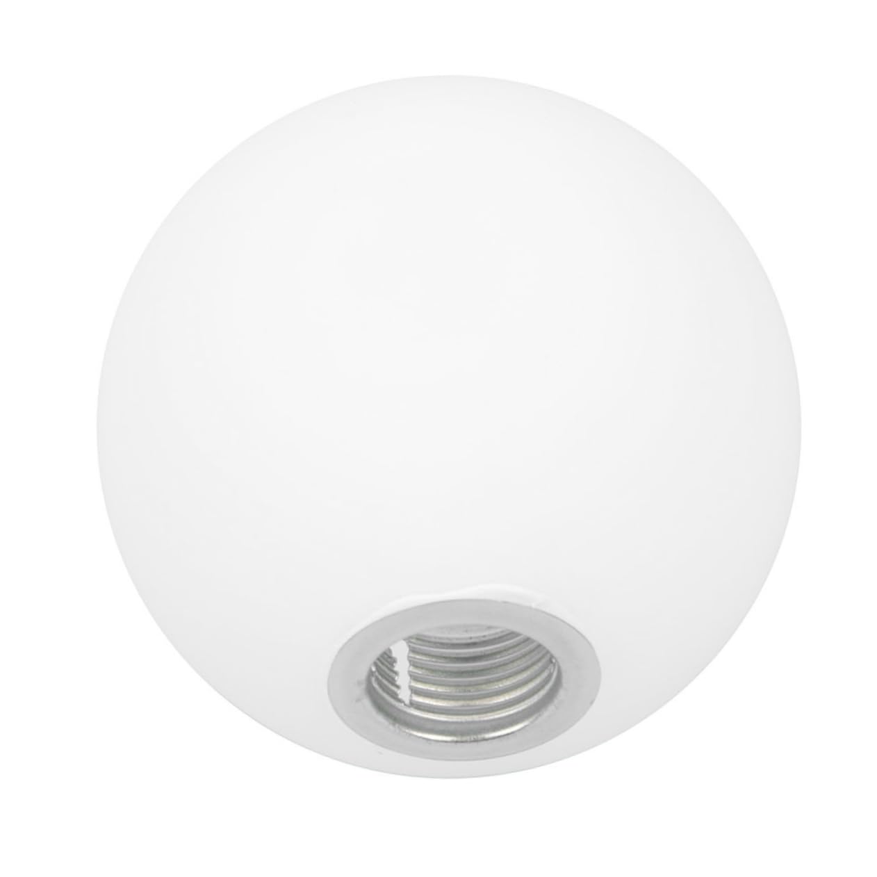 SHINEOFI Vetro per Lampadari Ricambi, Paralume a Globo in Vetro Bianco, Stile Vintage ed Elegante, per Lampada Piccola da Comodino e Lampada Cristallo