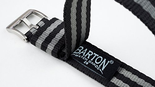 Image of BARTON Elite NATO Style Watch Strap - Seat Belt Nylon Watch Bands
