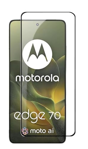 Image of HD Tempered Glass Screen Protector Compatible for Moto Edge 70 5G with Edge to Edge coverage and Easy Installation kit