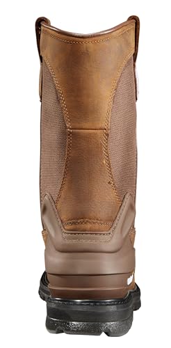 Carhartt Men's CMP1100 11" WP Soft Toe Work Boot Construction, Bison Brown Oil Tan, 10 Wide - Thumbnail 3