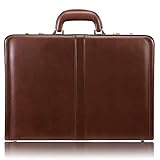 McKleinUSA REAGAN 80444 Brown Leather Attache Case