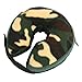 Dog Inflatable Neck Collar, Soft Dog Neck Donut Collar Cones for Small Pet Recovery Protective Cone for for Large Medium Small Cats After Surgery (Camo Hook and Hoop Fasteners S)
