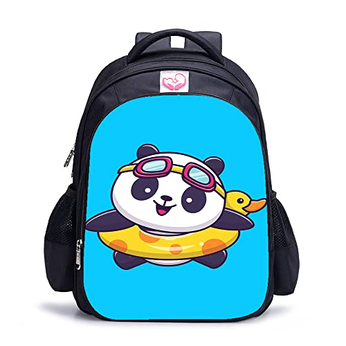 Sac à dos scolaire imprimé 3D Animaux cartable résistant 16 pouces
