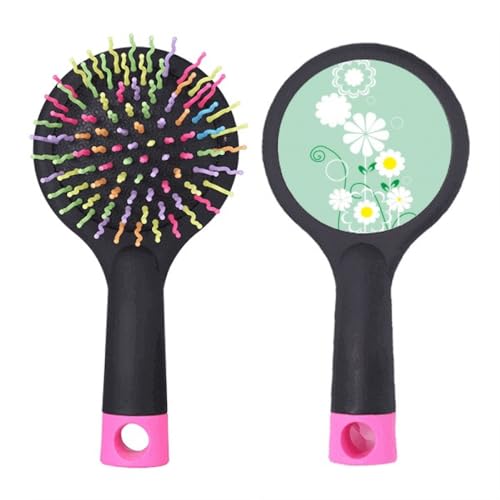 Brosse Flower S Green Petal pour un démêlage rapide après la douche