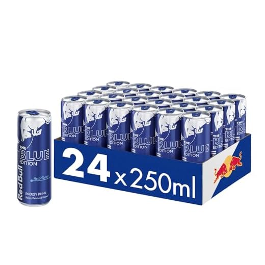 Red Bull Energy Drink Blue Edition, Heidelbeere, 24 x 250ml EINWEG