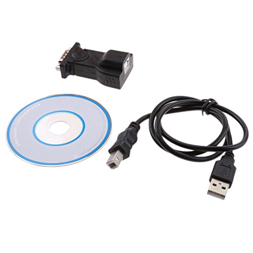 Baoblaze Hign Qualidade USB Para RS232 9 Pinos DB9 Cabo Conversor Masculino Serial