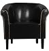 Produktbild FORTISLINE Sessel Clubsessel Loungesessel Cocktailsessel Monaco Schwarz W287 05
