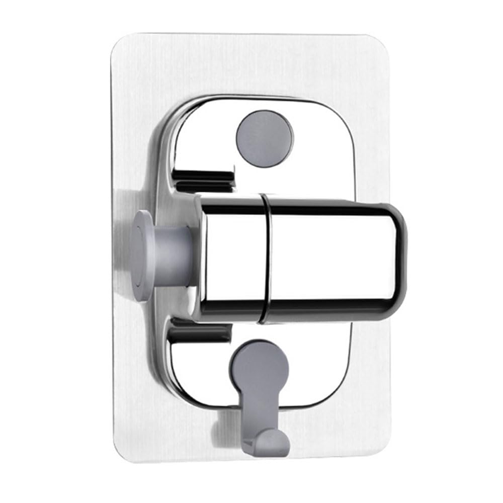 Adjustable Angle Shower Holder Shower Head Holde Self-Adhesive Shower Holder No Drilling Shower Holder Replacement for Bathroom