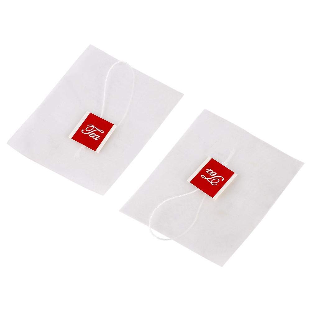 YAPP 100pcs Sachets Filtre à Thé - Nouveau Style En Nylon Vide Infuseur