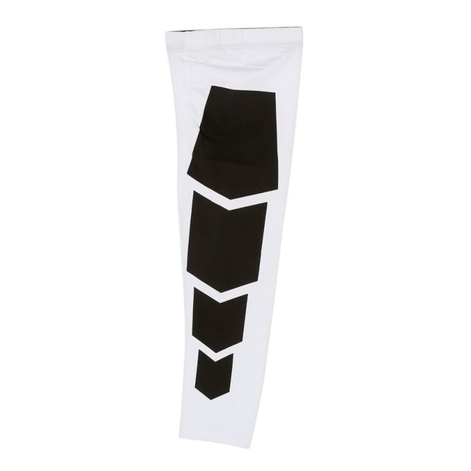 Compression Leg Sleeves, Outdoor Sports Cycling Leg Support Protectors for Knees Long Sleeve Protector Gear Crashproof(White,XL)