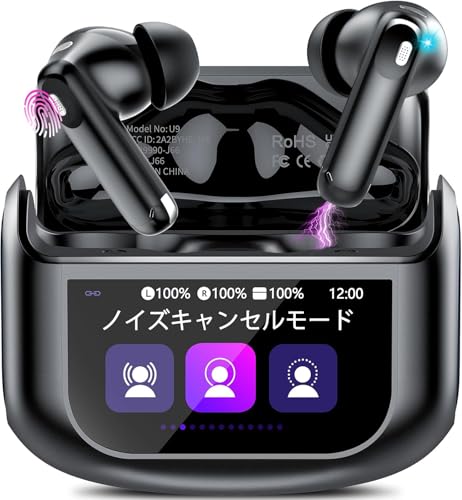 �C���z�� bluetooth ���C�����X�C���z���y2026�N�ŐV���@�\�^�b�`�X�N���[����ANC���ځz�u���[�g�D�[�X�C���z�� bluetooth5.4 �ቹ�X�e���I�w�b�h�t�H�� ENC�ʘb�m�C�Y�L�����Z�����O/�������[�h �ő�48���ԍĐ����� 5��EQ���[
