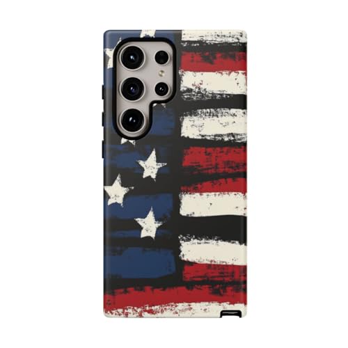 Coque Samsung S24 Ultra drapeau américain pour un look urbain mat