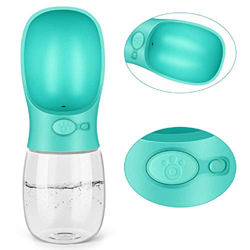LLY Dog Water Bottle, Pets Outdoor Drinking Bottle Dog Outdoor Travel Portable Fashion