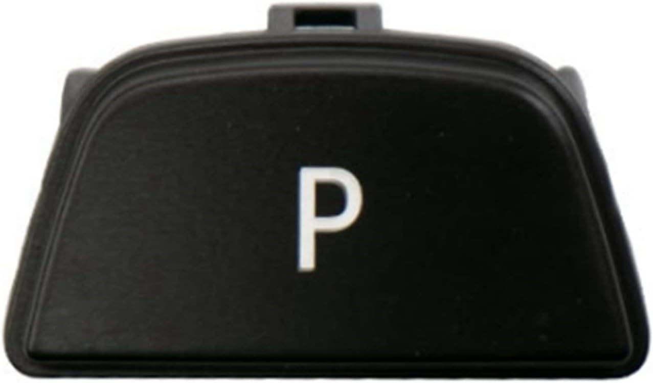 Z Shuiping 車のギアレバー自動駐車ボタンキャップ文字 Black X6 X5 F15 ボタンと