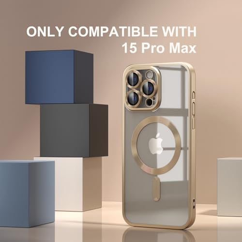 Image of Misea Magnetic for iPhone 15 Pro Max Case Compatible with MagSafe