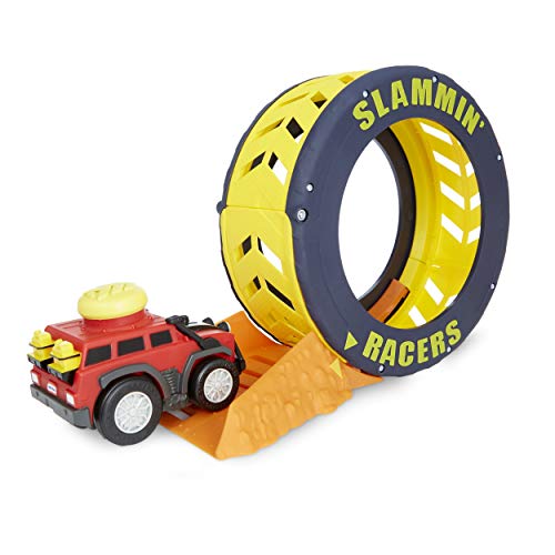 Little Tikes Slammin' Racers Turbo Tire Playset & Vehicle With Sounds #TOP2