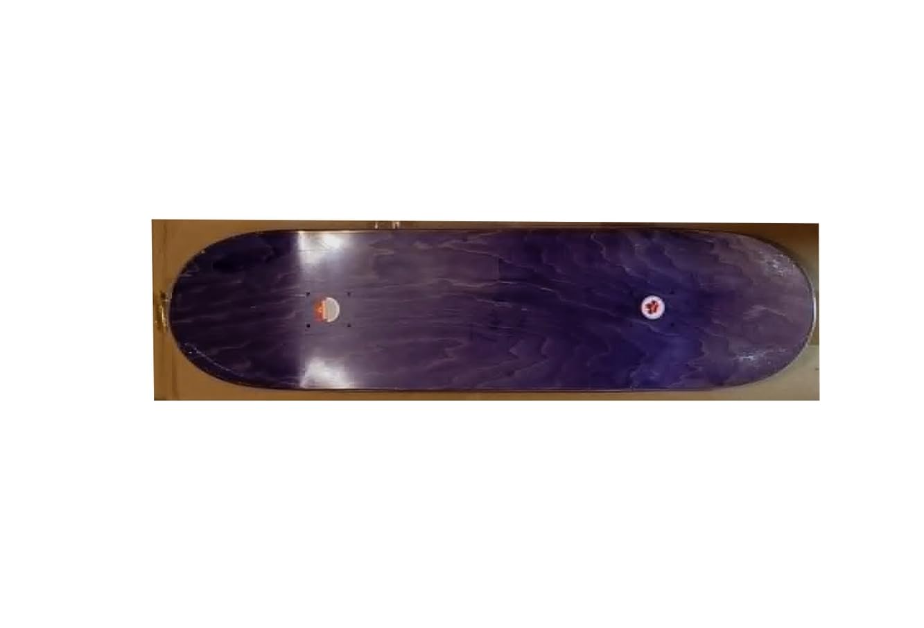 Twin Tail Deck 8,25" | Black Speed Design Skateboard Deck + Griptape & Sticker | 7Ply Canadian Maple Skate Deck 8.25" (20,96cm)