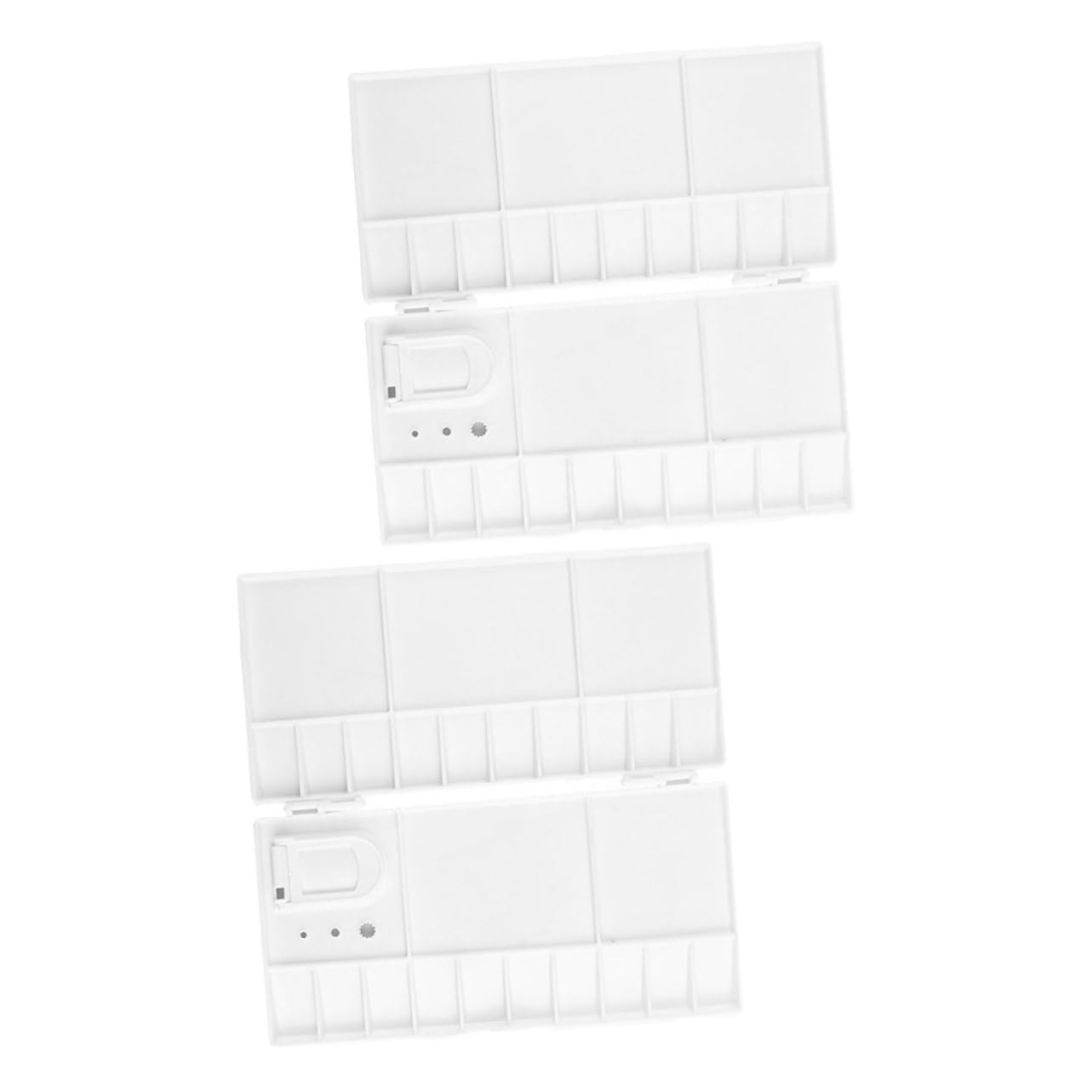 SHINEOFI 10pezzi Vassoio Miscelatore Per Scatola Per Pigmenti Leggera e Portatile Per Pittura e Miscelazione