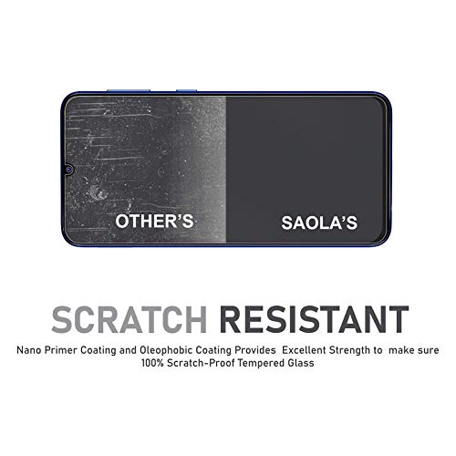 Image of Saola 9H BACK Tempered Protector For Samsung Note 10 Lite (PACK OF 1) .With Free Installation Kit & Wipes.(Except Curved Edges On The Back)