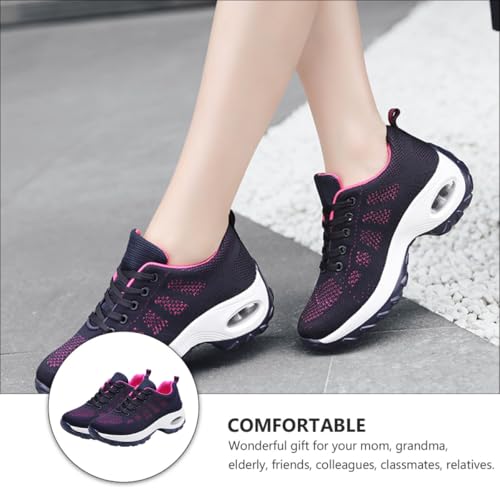 Chaussures décontractées femmes baskets légères semelle épaisse 37 - 3