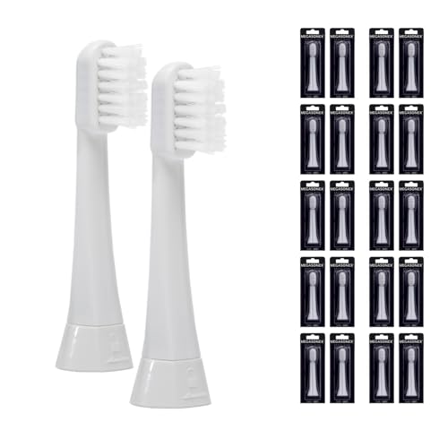 MEGASONEX M8 têtes de brosse à dents plates souples recharge brossette électrique x20