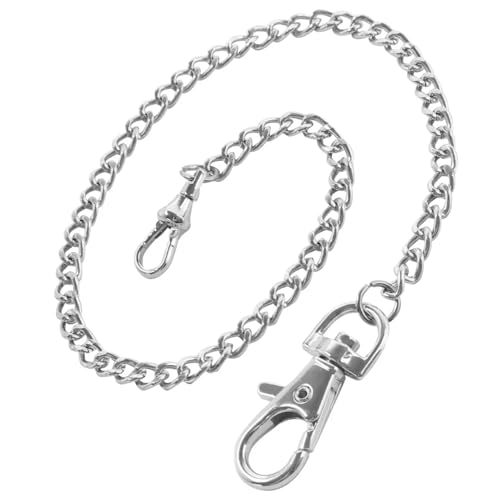 Cadena Albert de reloj de bolsillo para hombre con cierre de resorte de 37.5 cm