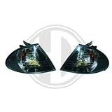 BMW 3er E46 98-01 4Türer in.pro. 1214076 Designblinker Set, E46 98-01 4-Tuerig, Schwarz/Kristall