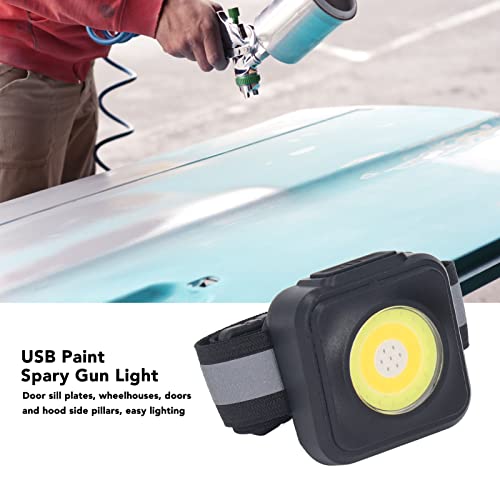 Image of Fockety Paint Spray Gun LED Light, Spray Gun Fill Light, Portable Automotive Paint Gun Light System for Automo, Home and Various DIY Projects
