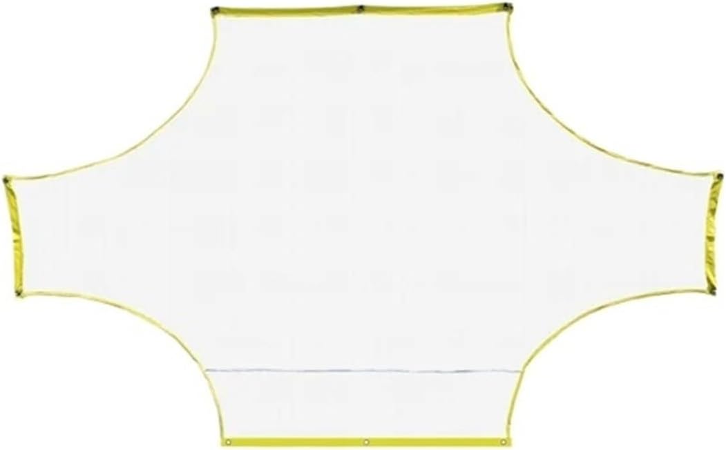 Compatible - 1PC Portable Soccer Practice Goal Net 5/7/11 People Shooting Goalkeeping Gate for Outdoor Training