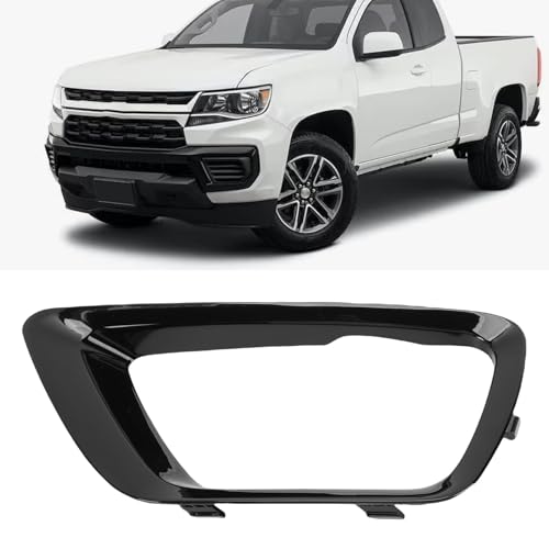 CHICIRIS Fog Light Trim, cubierta decorativa marco para luz antiniebla, pieza de reemplazo 1039273, look deportivo con protección, fácil instalación, para luz antiniebla (derecha FL3Z16490DA) miniatura 5