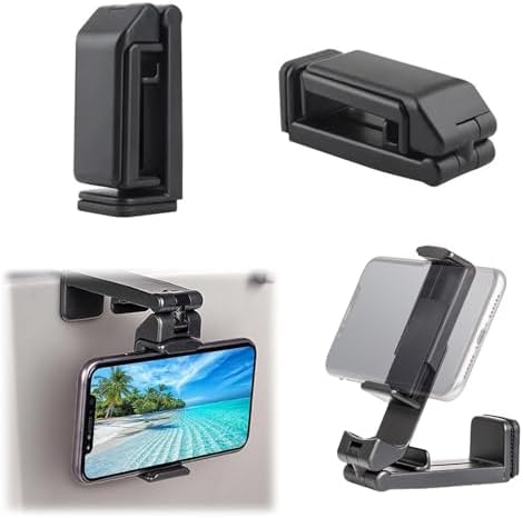 Airplane in Phone Holder, 360° Rotation Adjustable Mobile Phone Stand, Portable Foldable Phone Holder, Multifunctional Portable Travel Gadgets, for Planes, Trains, Desks