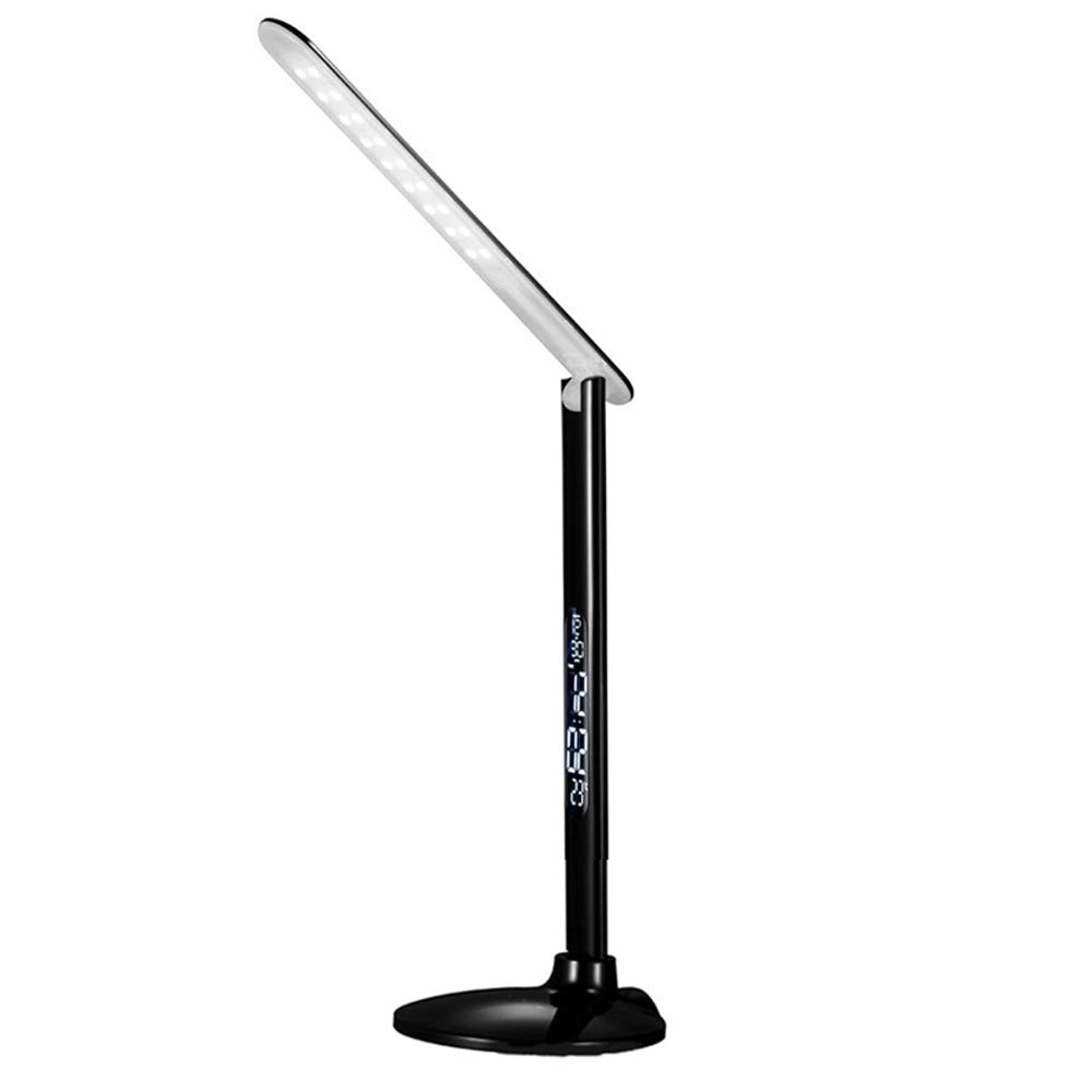 touch table lamp with clock