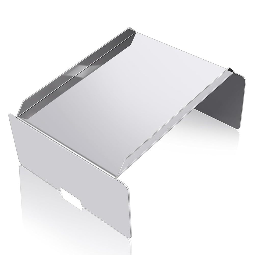 FACAIIO Diffusore di calore per griglia in acciaio inox per BCA012, piastra di distribuzione uniforme del calore compatibile con più modelli di forno e barbecue