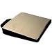 New Breathable Comfortable Ergonomic Wedge Car Seat Office Chair Back Support Cushion (Tan Syn Leather)