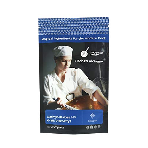 Pure Methylcellulose - High Viscosity ⊘ Non-GMO Vegan OU Kosher Certified - 400g/14oz