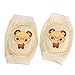 Aisoway Cartoon imprimé Genou Manches de Protection Jambières de sécurité pour bébé Ramper coude Coussin T