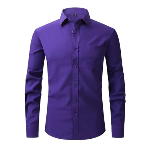 Chemise boutonné homme facile d'entretien pour éliminer la corvée de repassage
