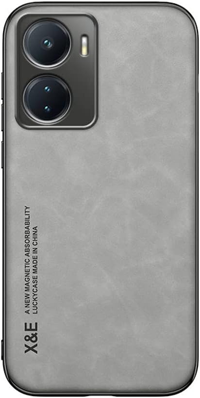 Kepuch Silklike Case for Vivo Y16 4G/Y35 5G(China) - Cover Bumper Built-in Metal Plate for Vivo Y16 4G/Y35 5G(China) -...