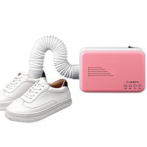 Laarsdroger Voor Werklaarzen, Elektrische Schoenendroger En Warmere Droger Met Warmte Draagbare Elektrische Wasdroger 800W Stille Hete Lucht Wasdroger Voor Kleding Goedkope Wasdroger (Color : Pink)