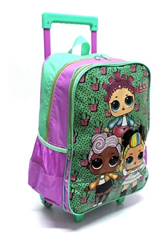 Mochila Infantil Lol Surprise Rodinhas G + Lancheira