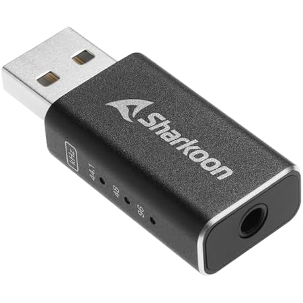 Sharkoon Gaming DAC Pro S V3 zewnętrzna karta dźwiękowa Hi-Res Audio
