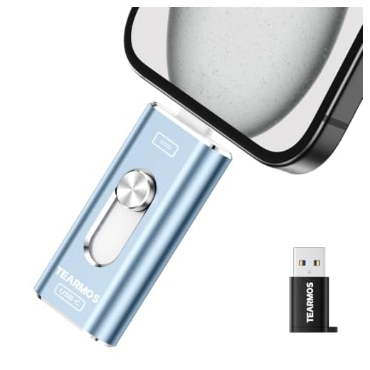 TEARMOS 256GB Photo Stick for iPhones