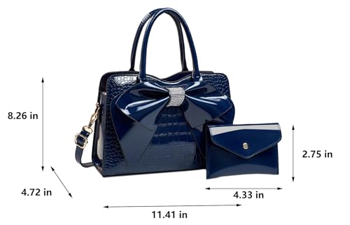 Image of JHVYF Women Tote bag Satchel Purses and Handbags for Women Shoulder Bags Bow Purse