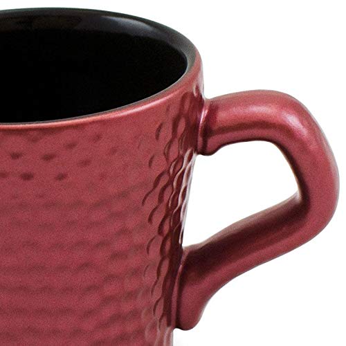 Xícara de Cerâmica Martelada, 150ml, Rose Gold, Ceraflame